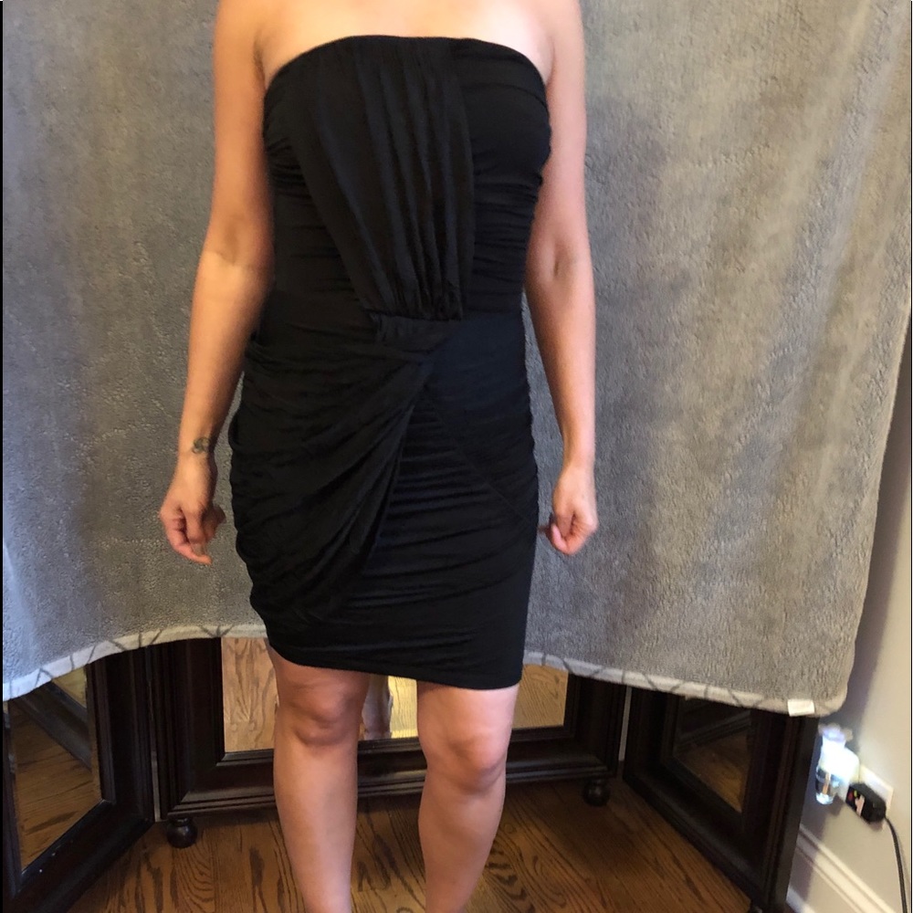 Little black mini dress